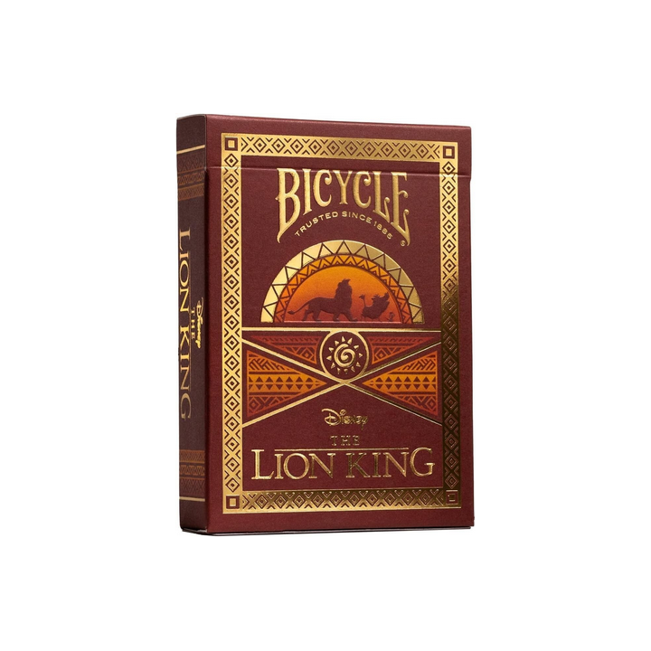 Bicycle - 54 cartes : Le Roi Lion