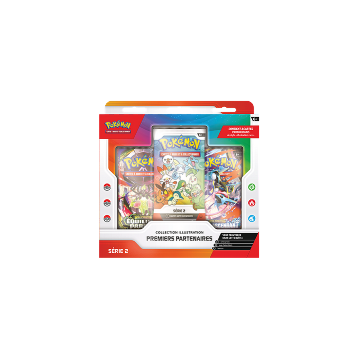 Pokémon - Coffret Collection Illustration - Premiers Partenaires Série 2