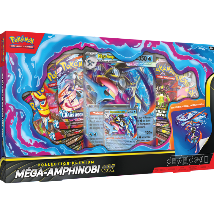 PROCHAINEMENT : Pokémon - Coffret Collection Premium : Méga-Amphinobi EX