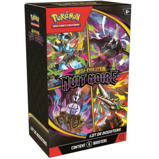 PROCHAINEMENT : Pokémon - Bundle Méga-Evolution : ME05 – Nuit Noire