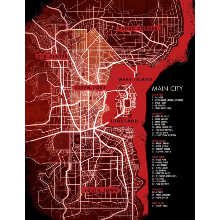 Jeux de rôle - Chroniques Oubliées : Contemporain 2 - Vigilante City