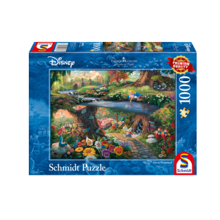 Puzzle Schmidt - Disney : Alice au Pays des Merveilles - 1000 Pièces