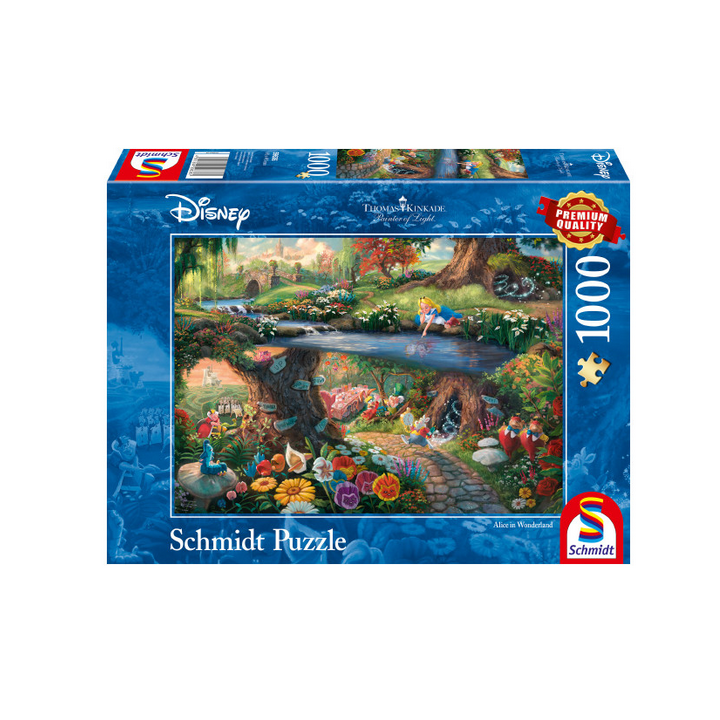 Puzzle Schmidt - Disney : Alice au Pays des Merveilles - 1000 Pièces