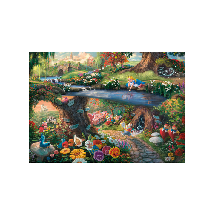 Puzzle Schmidt - Disney : Alice au Pays des Merveilles - 1000 Pièces