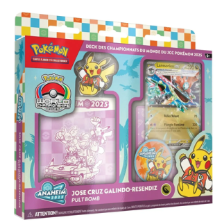 Pokémon - Deck Championnat du Monde Anaheim 2025 : Violet - Jose Cruz Galindo-Resendiz - Pult Bomb