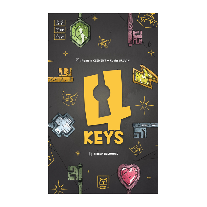 Jeux de société -  4 Keys