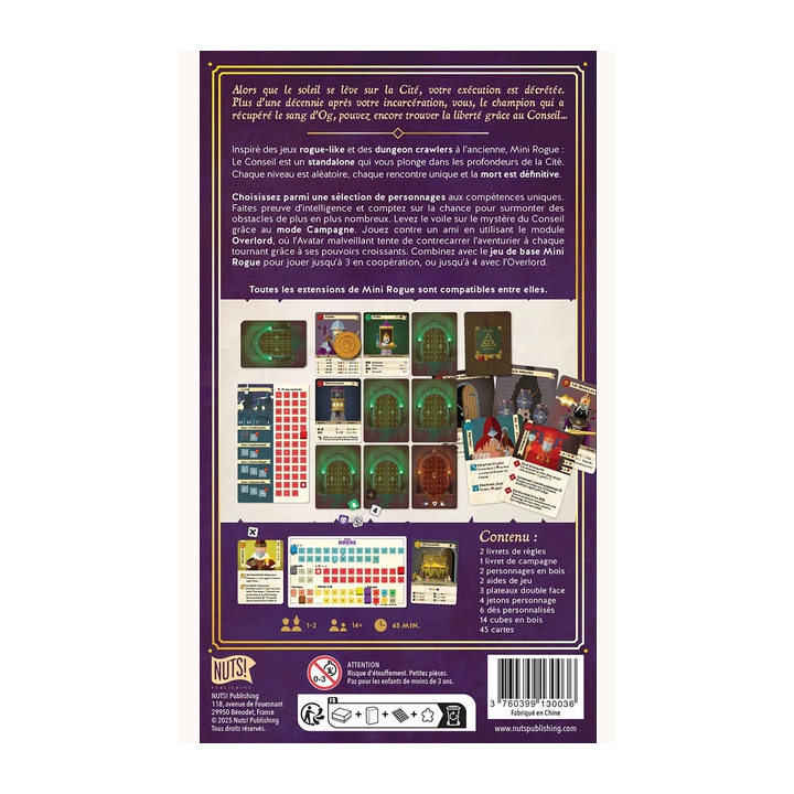 Jeux de société - Mini Rogue - Le Conseil