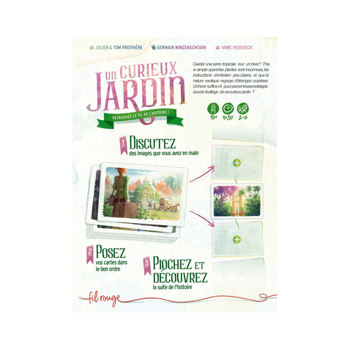 Jeux de société - Un Curieux Jardin