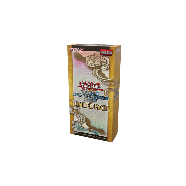 Précommande : YGO - Boite complète Anglais - WCS Limited Pack World Championship 2026