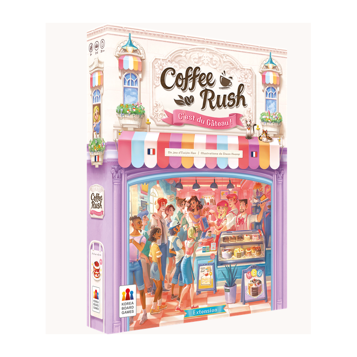 Jeux de société - Extension - Coffee Rush - C'est du Gateau !