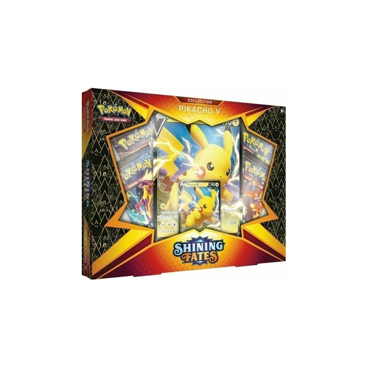 Coffret Pokémon : Destinées Radieuses - Pikachu-V - ANGLAIS