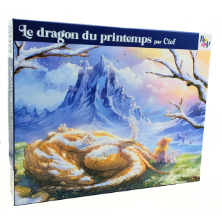 Puzzle Blitz Puzzle - Le Dragon du Printemps par Clef - 500 pièces