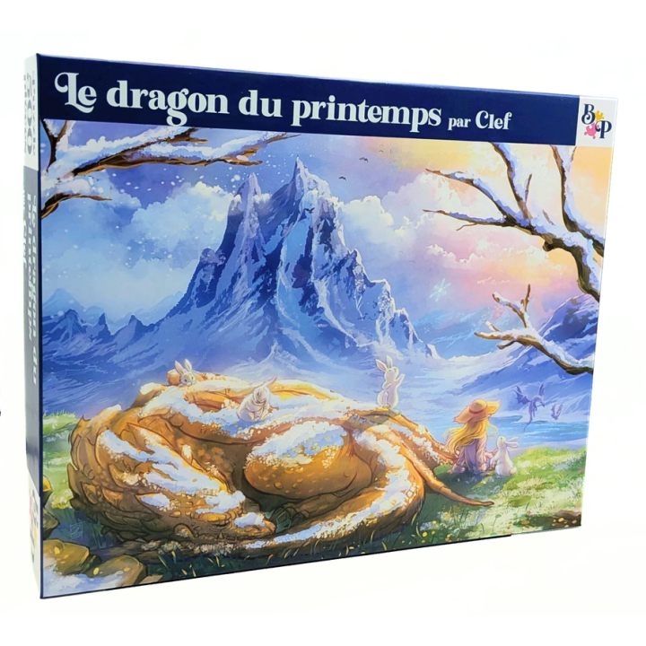 Puzzle Blitz Puzzle - Le Dragon du Printemps par Clef - 500 pièces