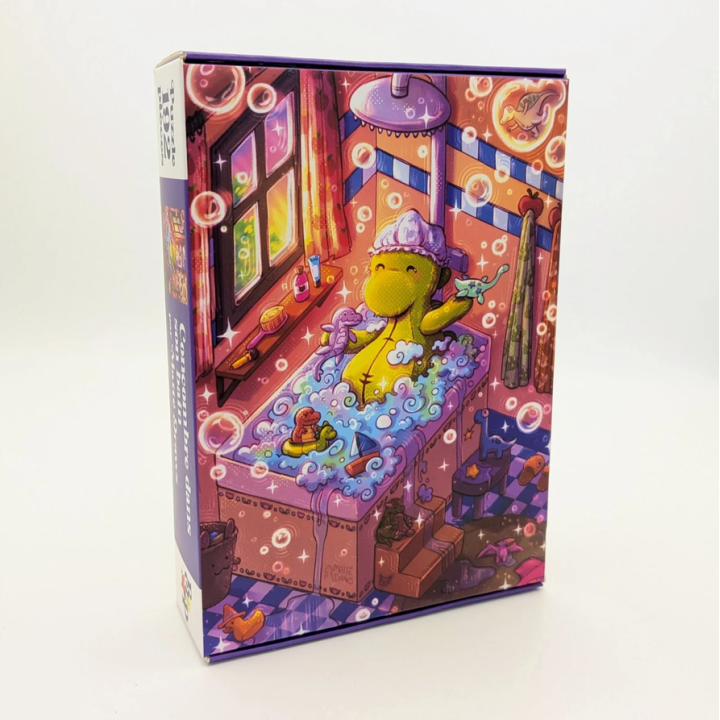 Puzzle Blitz Puzzle - Concombre Dans Son Bain par Maite Draws - 192 pièces