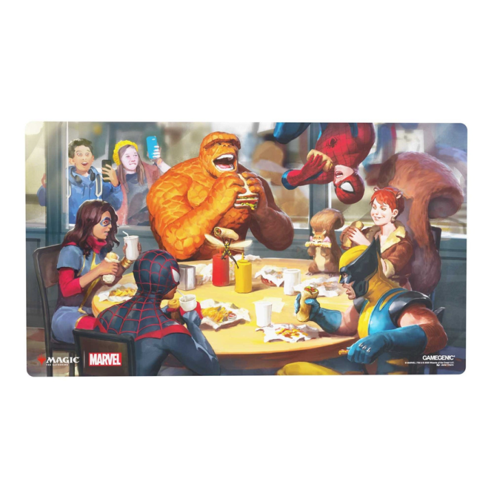 copy of Tapis de jeu Illustré - Shiny Playmat - Magic The Gathering : Secrets of Strixhaven - Prismari, the Inspiration