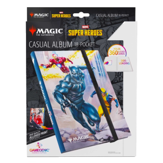 Portfolio - Casual Album 18 Pocket - Magic: The Gathering - Super Heroes: Marvel Super Heroes
