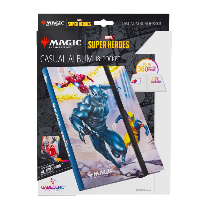 Portfolio - Casual Album 18 Pocket - Magic: The Gathering - Super Heroes: Marvel Super Heroes