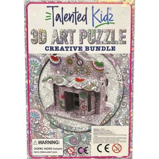 copy of copy of copy of Coloriage - Talented Kidz - 3d Art Puzzle Creative Bundle - Arraignée