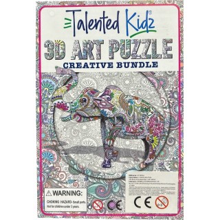 copy of Coloriage - Talented Kidz - 3d Art Puzzle Creative Bundle - Arraignée