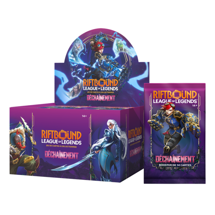 Riftbound : League Of Legends - Set 3 : Déchaînement - Boite complète - Français