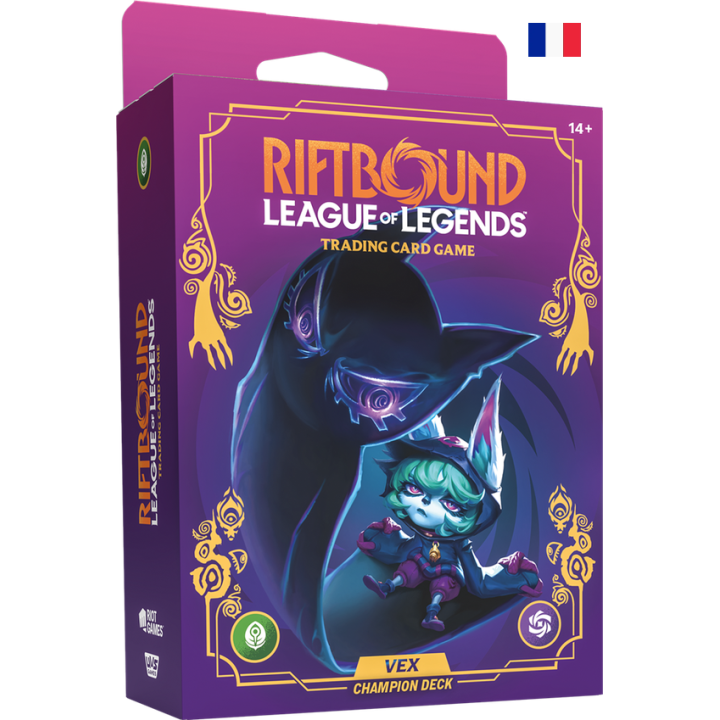 Riftbound : League Of Legends - Déchaînement - Deck Vex - Français