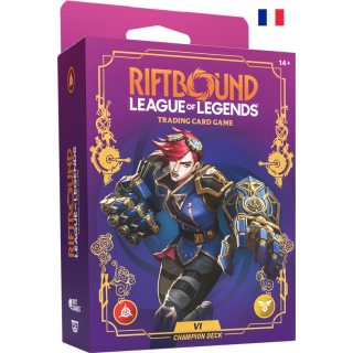 Riftbound : League Of Legends - Déchaînement - Deck Vi - Français
