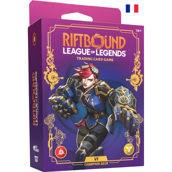 Précommande - Riftbound : League Of Legends - Déchaînement - Deck Vi - Français