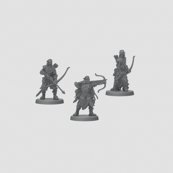 Jeux de société - Zombicide : Black Plague - Deadeye Walkers