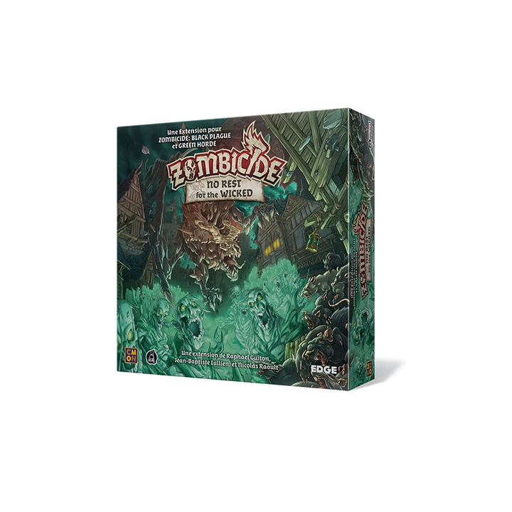 Jeux de société - Extension - Zombicide - Black Plague : No Rest for the Wicked