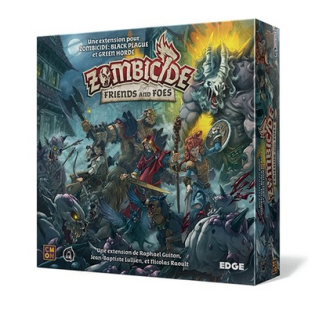 Jeux de société - Extension - Zombicide - Black Plague : Friends and Foes
