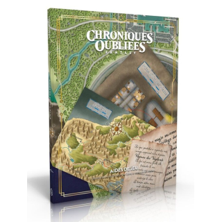 Accessoire jeux de rôle - Chroniques Oubliées Fantasy 2e édition - Aides de jeu pour Calice, Le Crépuscule des Déesses