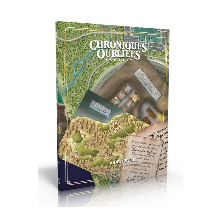 Accessoire jeux de rôle - Chroniques Oubliées Fantasy 2e édition - Aides de jeu pour Calice, Le Crépuscule des Déesses