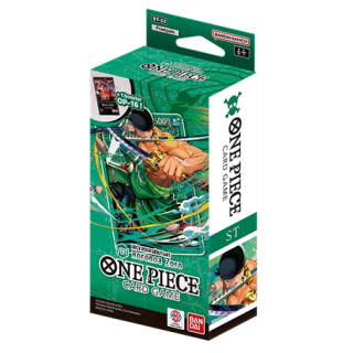 One Piece TCG : Deck de Démarrage : Roronoa Zoro - ST32 - Vert