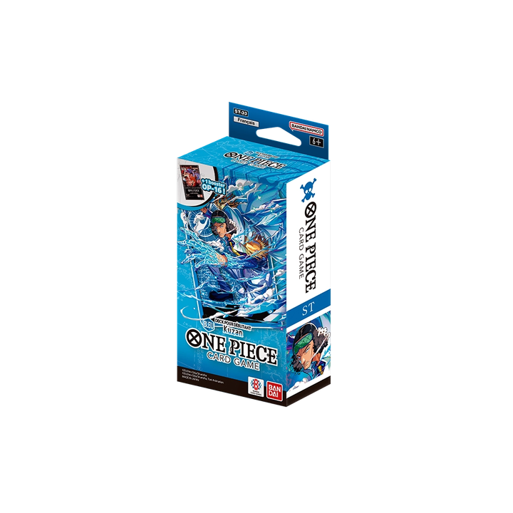 One Piece TCG : Deck de Démarrage : Kuzan - ST33 - Bleu