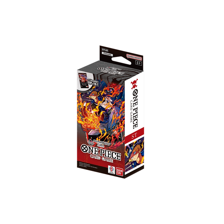 One Piece TCG : Deck de Démarrage : Sabo - ST35 - Rouge/Noir