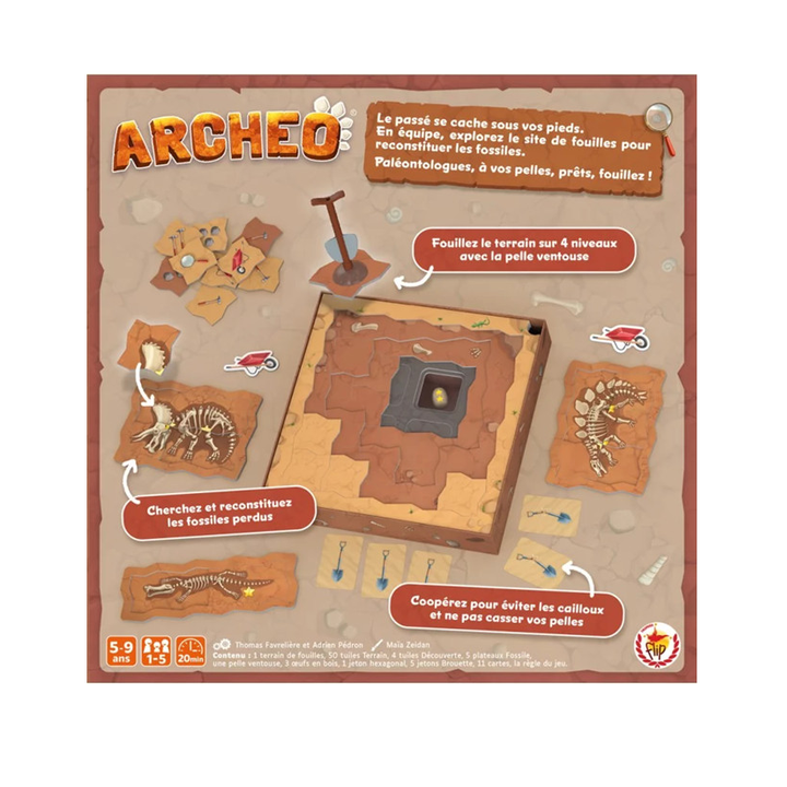 Jeux de société - Archéo