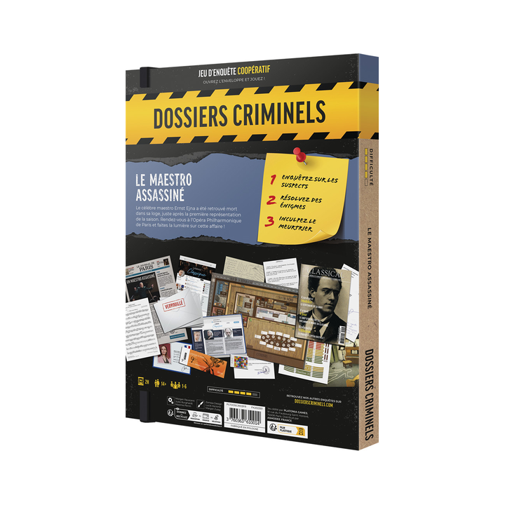 Dossiers Criminels - Le Maestro Assassiné