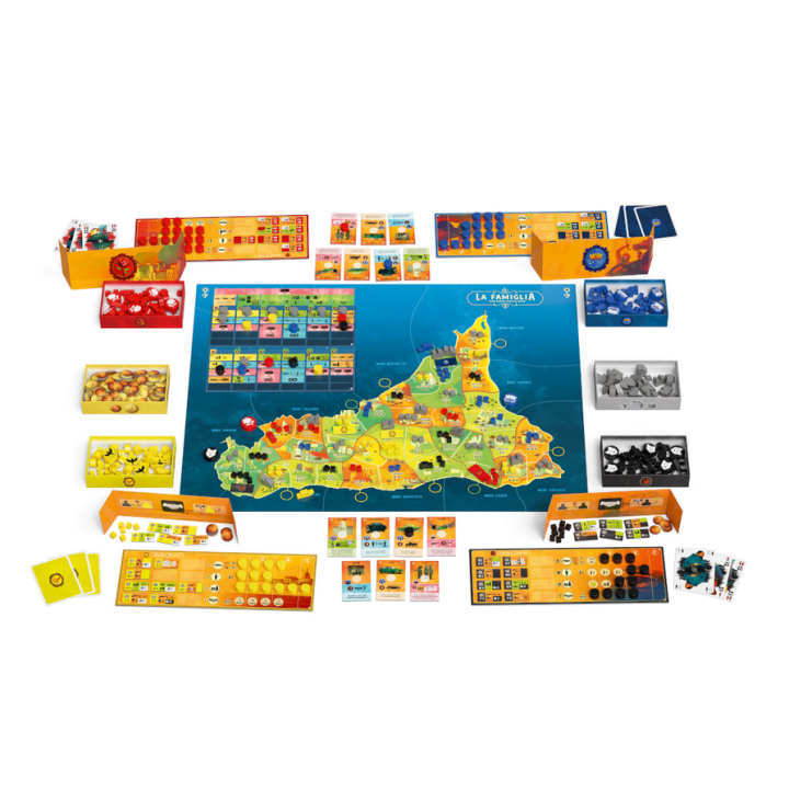 Jeux de société - La Famiglia - La Grande Guerre de la Mafia
