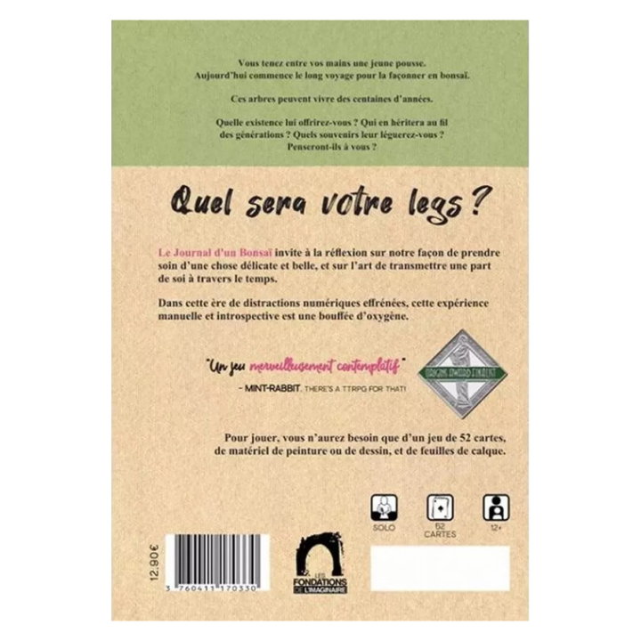 Jeux de role - Le Journal d’un Bonsaï