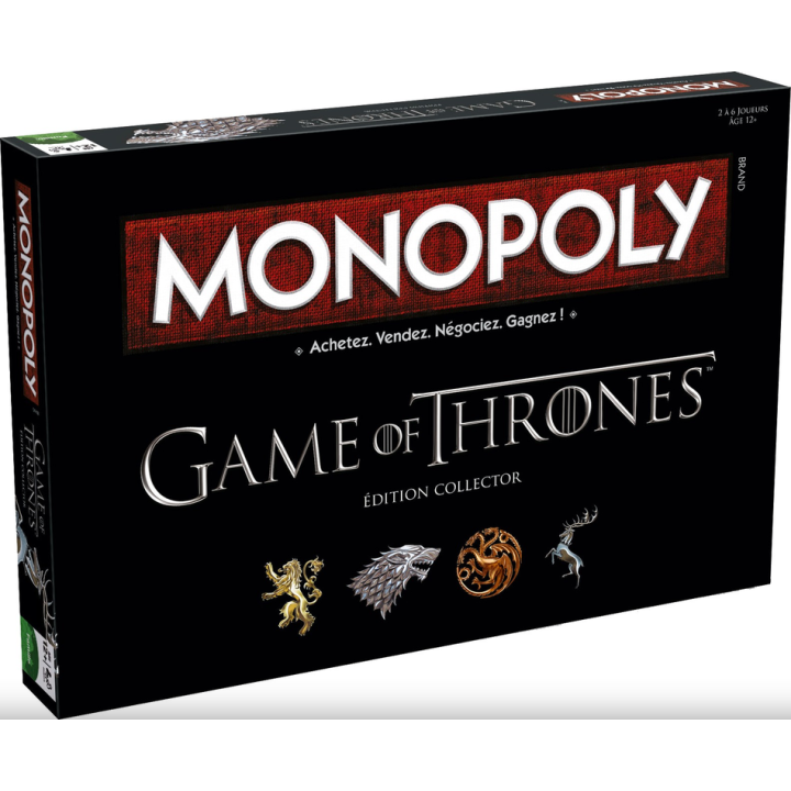 Jeux de société - Occasion - Monopoly - Game Of Thrones - Edition Collector
