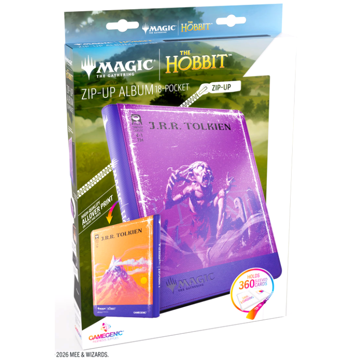 Portfolio - Zip-Up Album 18-Pocket - Magic: The Gathering : The Hobbit : Gollum