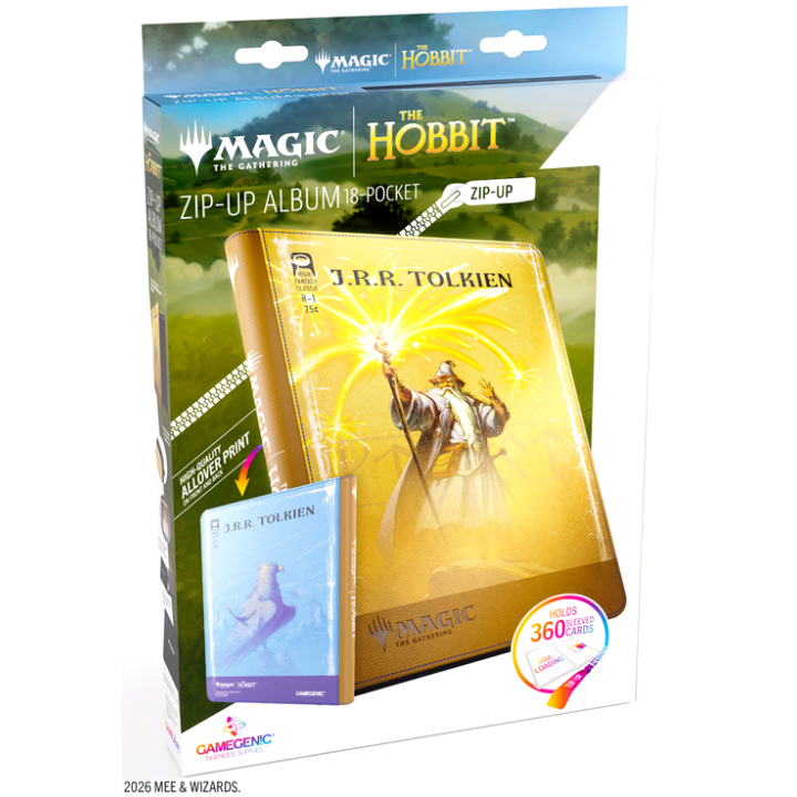Portfolio - Zip-Up Album 18-Pocket - Magic: The Gathering : The Hobbit : Gandalf