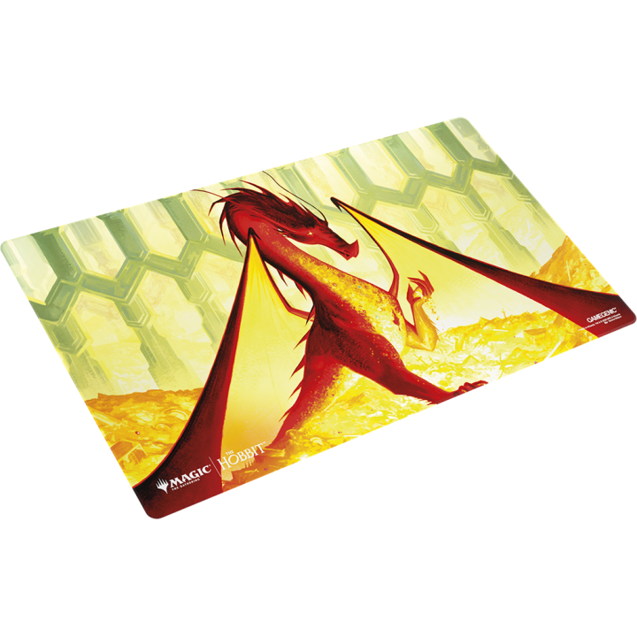 Tapis de jeu Illustré : Shiny Playmat - Magic The Gathering : The Hobbit : Smaug