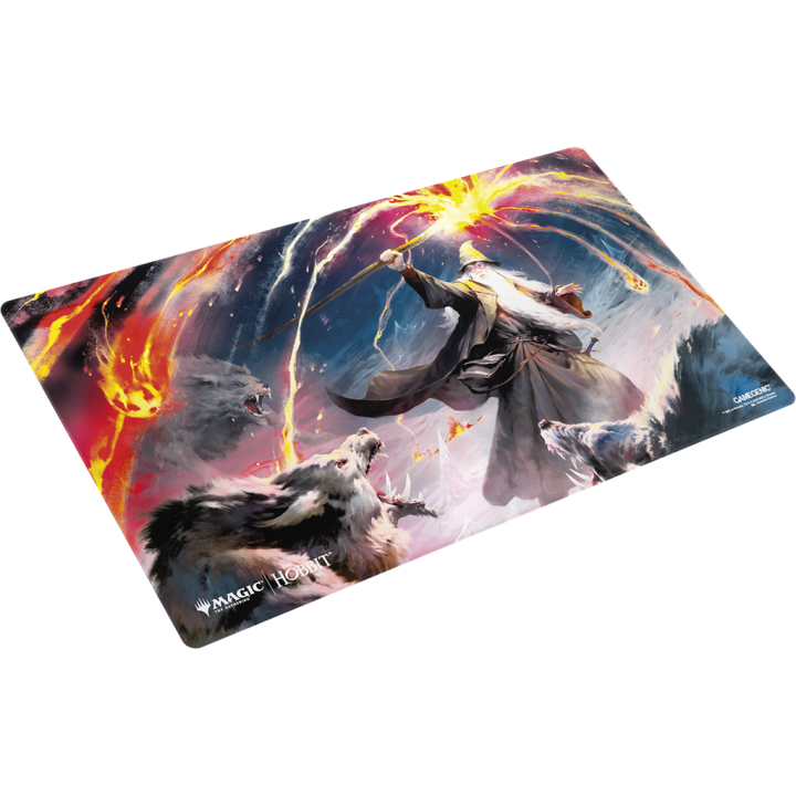 Tapis de jeu Illustré : Shiny Playmat - Magic The Gathering : The Hobbit : Gandalf