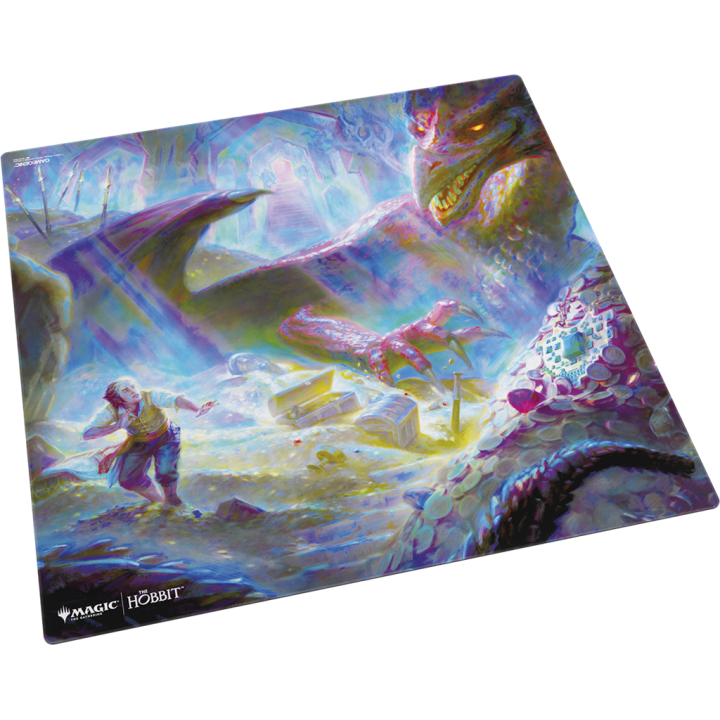 Tapis de jeu Illustré : Prime 2-Player Playmat - Magic The Gathering : The Hobbit : Smaug