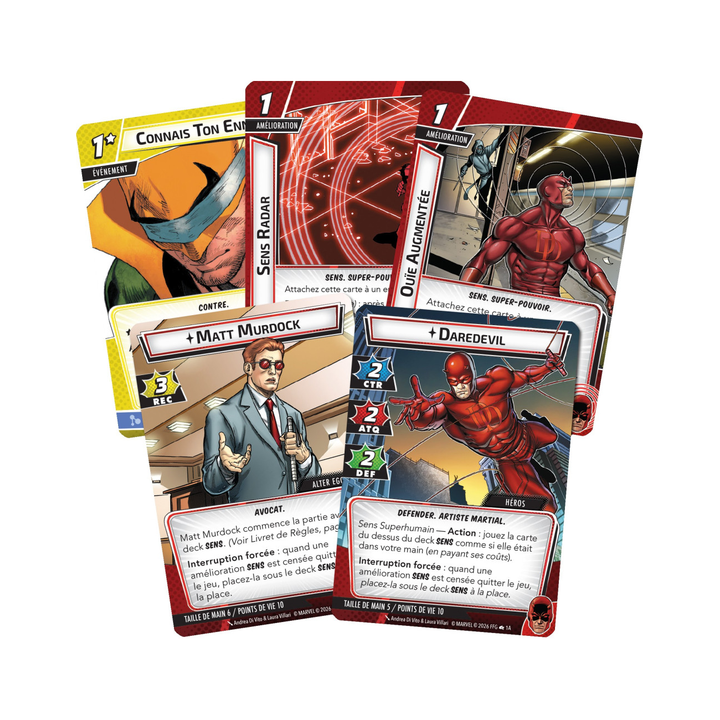 Jeux de société - Marvel Champions : Le Jeu de Cartes - Extension : Peur de Rien
