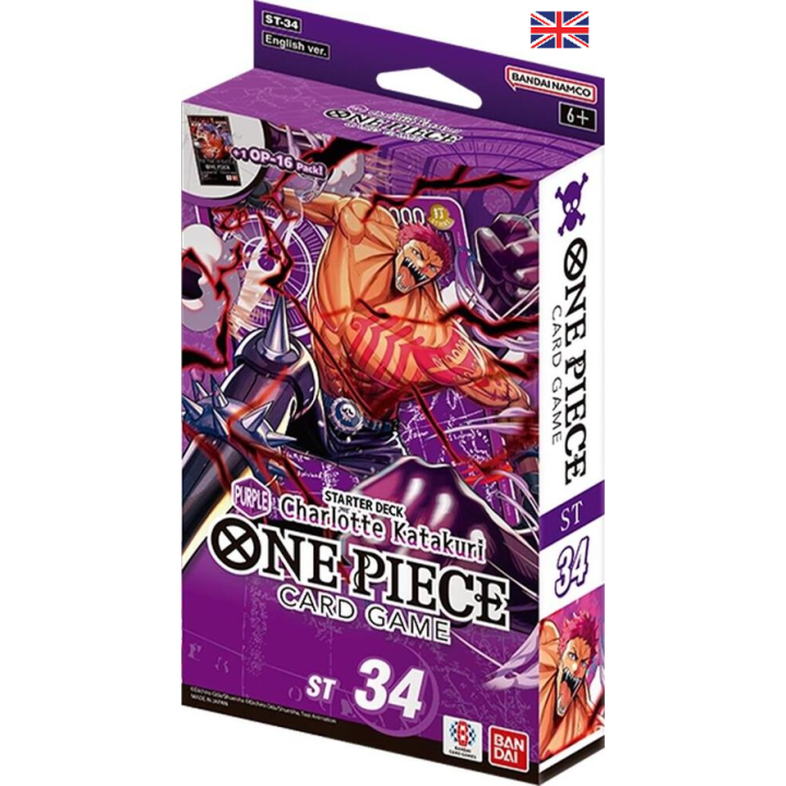 One Piece Card Game - Starter Deck : Charlotte Katakuri ST34