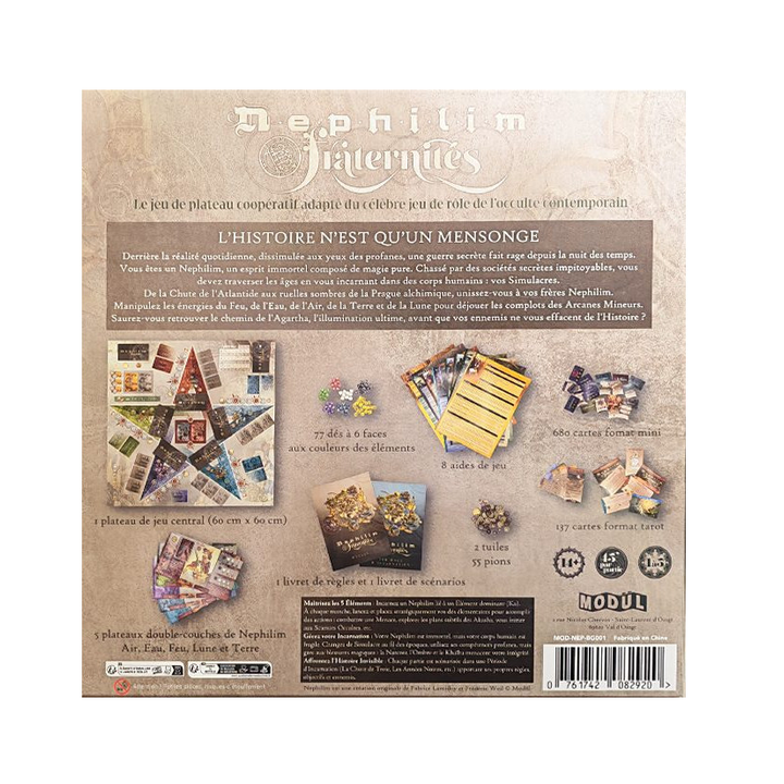 Jeux de société - Nephilim Fraternités