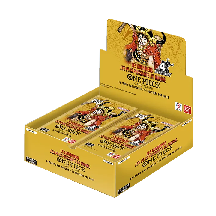 Précommande : One Piece TCG - Les Guerriers Les Plus Puissants au Monde OP17 - Boite Complète