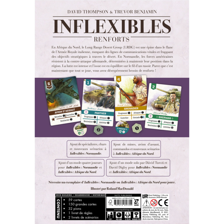 Jeux de société - Inflexibles : Renforts